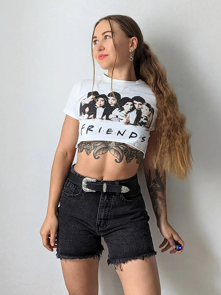 Streamgirl Blue Women's Denim Shorts Summer High Waist Casual Chic Loose Jean Shorts For Women Summer 2025 Denim Short Femme