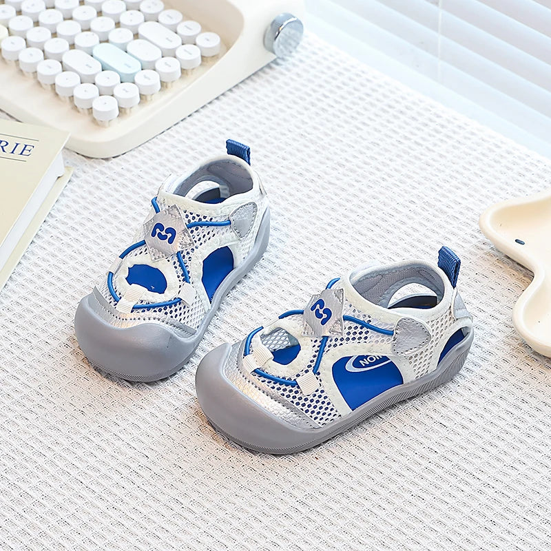 Boys Girls Recycled Adventure Sandals 2026 New Summer Kids Sporty Sandals Non-slip Versatile Chic Outdoor Barefoot Hiking Shoes