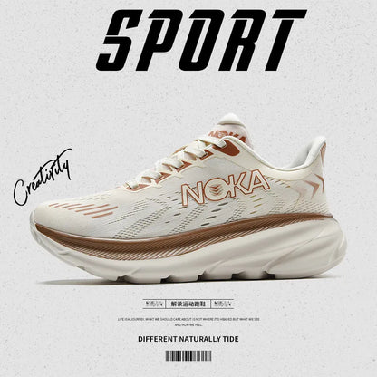 New men's casual sports shoes with shock absorption, breathable running shoes, anti slip and wear-resistant outdoor hiking shoes