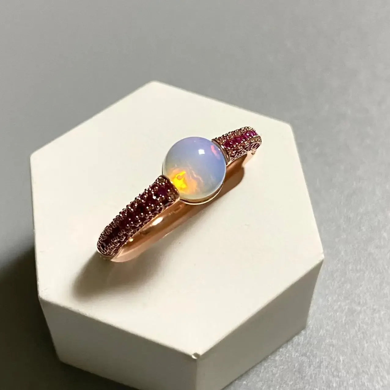 6mm Round Candy Style Ring for Women 33 Colors Purple Zircon Crystal Inlay Jewelry Birthday Gift