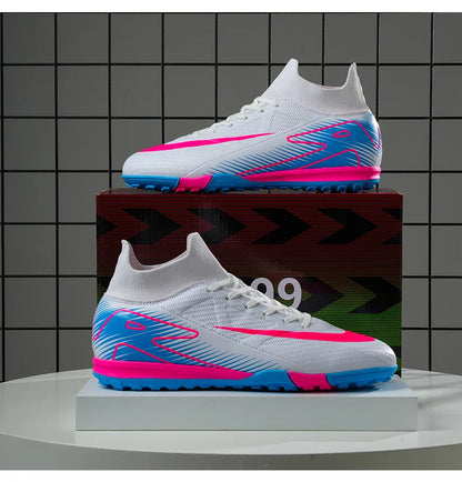 Men New TF Football Boots Original Tenis Casual Male Soccer Shoes Top Quality Ultralight Training Football Shoes Sneakers Sports