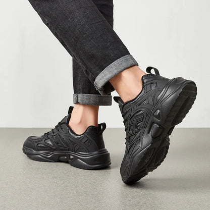 Shoes Four Seasons Breathable Light Non-slip Waterproof Oil-proof Kitchen work shoes Men's Outdoor Casual sports Shoe