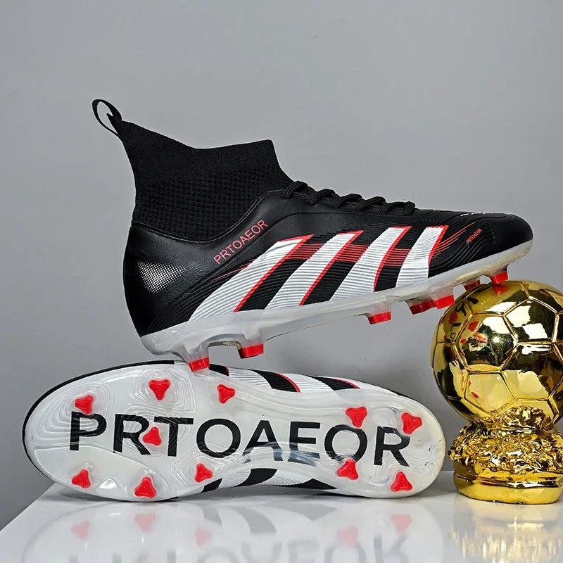 New Men Match Professional Football Boots Non-Slip TF/FG Soccer Shoes Boys Sneakers Comfortable Ankle Sports Shoes Unisex