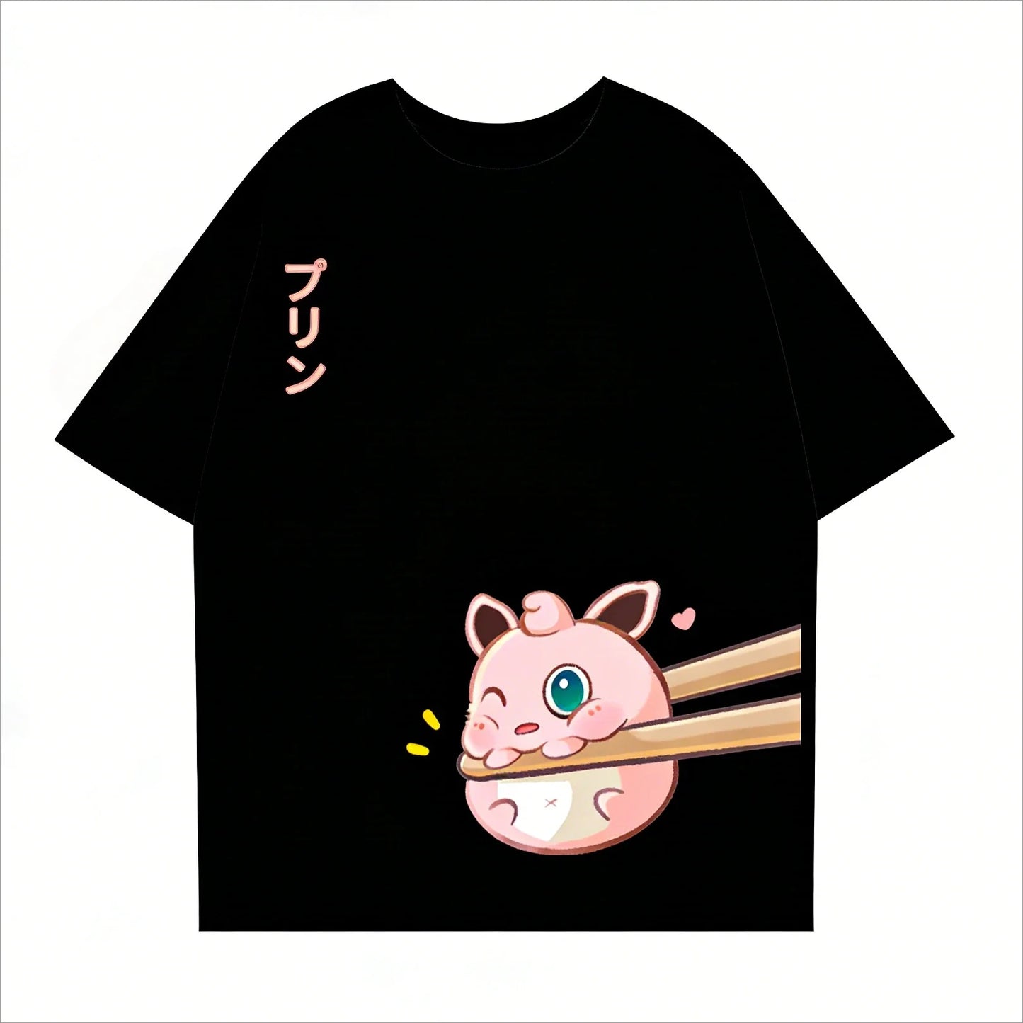 Oversized Pokemon Anime Graphic T Shirt Man Women Casual Cotton Short Sleeve Tee Top Y2k Streetwear Print Clothing 2026 Summer