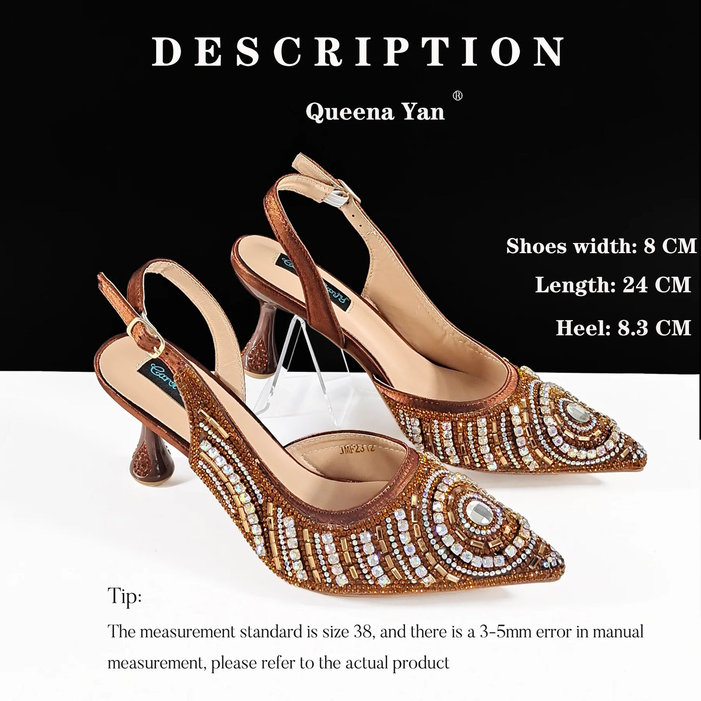Elegant Nigerian Women's Royal Blue Only Shoes or with Rhinestone Handbag Set - Italian Design for Weddings