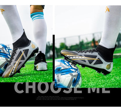 Professional Football Boots Men Soccer Shoes Society Football Cleats Ultralight Training Soccer Sneakers Men Outdoor Sports Shoe