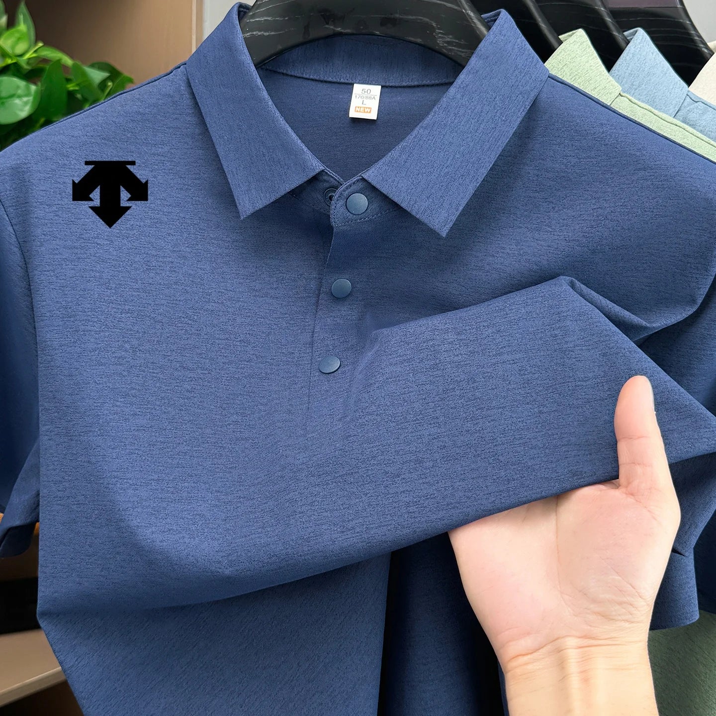 Designer's summer new men short sleeve business casual comfortable sports polo shirt exquisite brand best-selling embroidery top