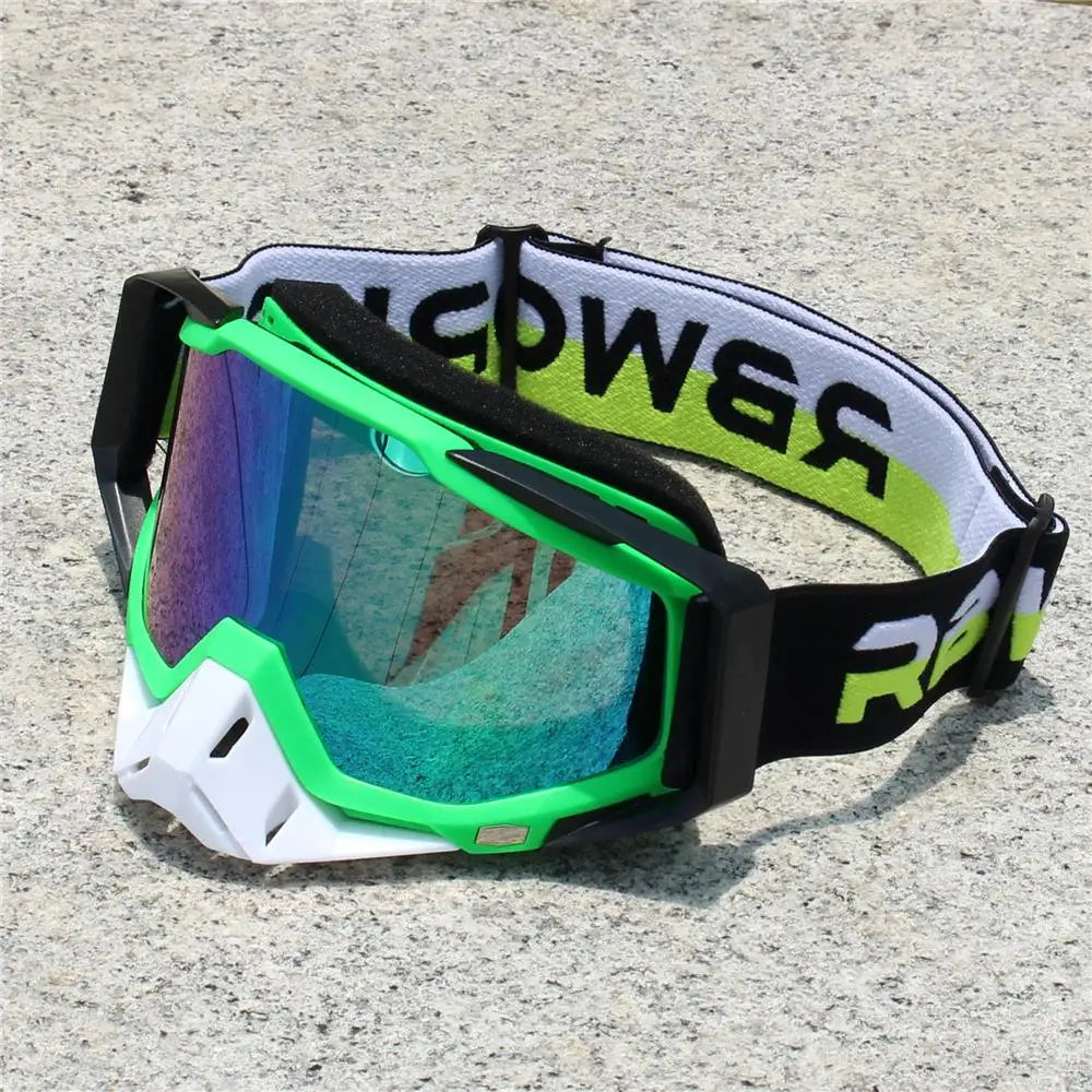 Motorcycle Sunglasses Men Motocross Safety Protective MX Night Vision Helmet Goggles vintage Driving Glasses gafas retro moto
