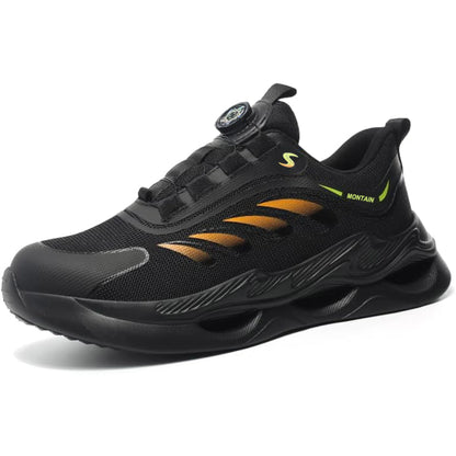 Safety Shoes Man Lightweight Steel Toe Shoes for Men Women Comfort Breathable Safety Shoes Man Indestructible Work Shoes Men ﻿