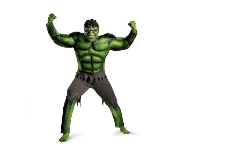 New  Hulk Costumes for kids/ Fancy dress/Halloween Carnival Party Cosplay Boy Kids Clothing Decorations Supplies