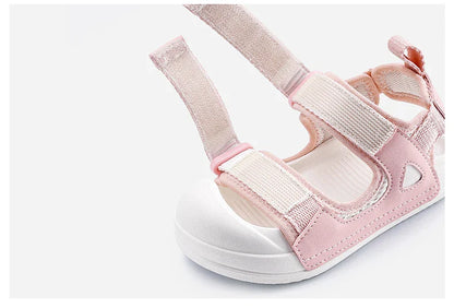 Cheerful Mario Summer Cute Outdoor Sandals for Kids Walking and Travel