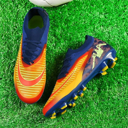 New Men Football Boots Training Breathable Soccer Shoes Wholesale Unisex Professional Ultralight Indoor Futsal Drop Shipping