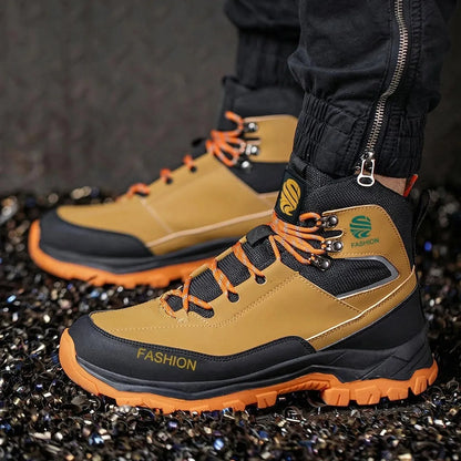 Men Safety Shoes Steel Toe Work Shoes Sneakers Anti-Smash Anti-piercing Work Boots Indestructible Protective shoes