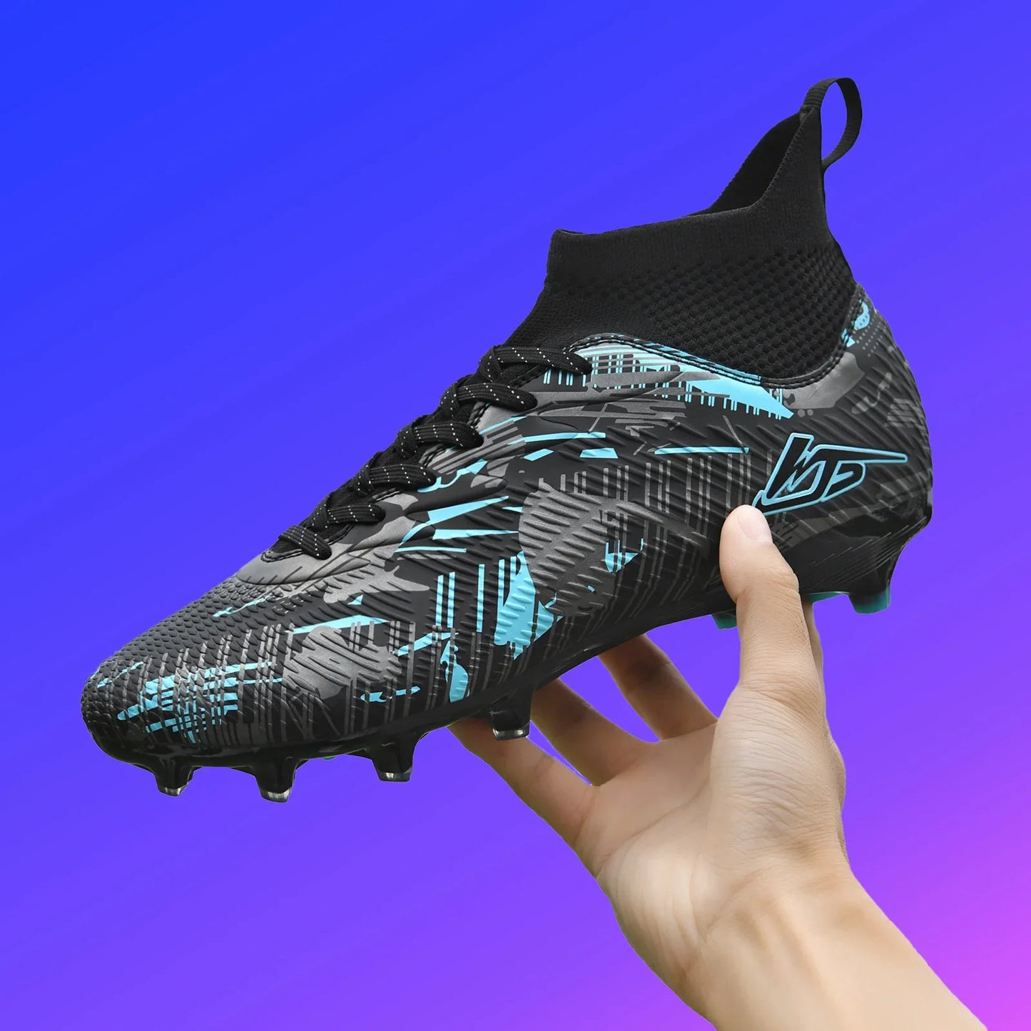 Men Soccer Shoes TF/FG Sneaker Boy Comfortable Society Original Resistant Top Quality Football Shoes Long Spikes Football Boots
