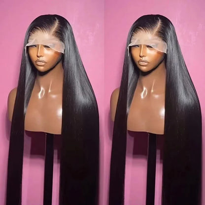 40 Inch Straight Hunan Hair Wigs 13x4 13x6 Gluless HD Transparent Lace Frontal Wigs 5x5 Straight Lace Front Human Hair Wigs