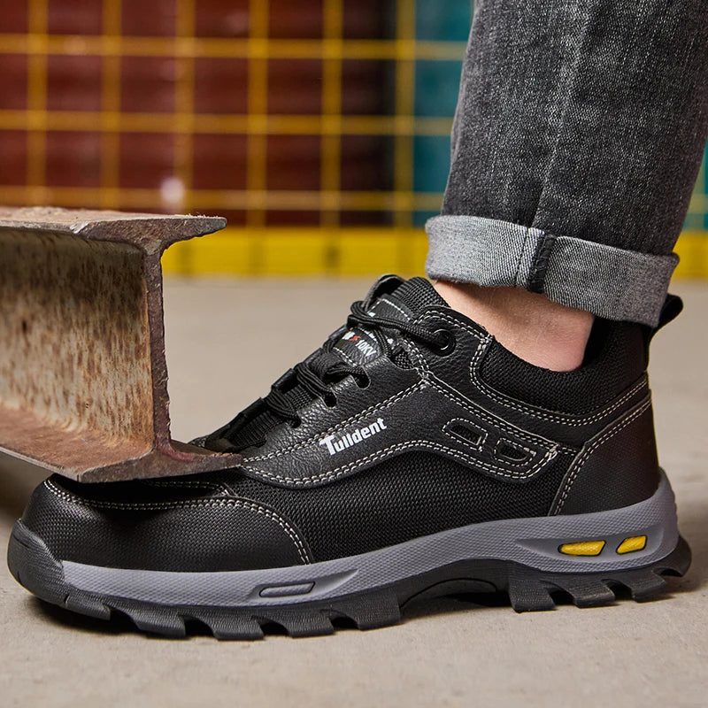 Safety shoes, anti smashing and anti stabbing work shoes, men's protective shoes, lightweight and comfortable protective boots