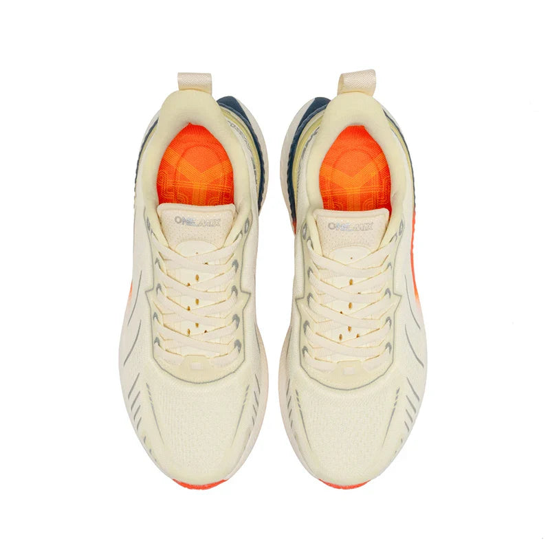 Cushioning Running Shoes For Men Suitable Heavy Runners Lace Up Sports Women Non-slip Outdoor Athletic Male Sneakers