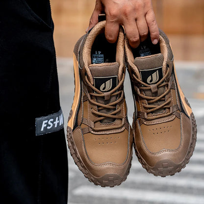 Lightweight Men Safety Botas Men Work Safety Shoes Anti-puncture Steel Toe Cap Non Slip Work Sneakers Male Tactical Boots