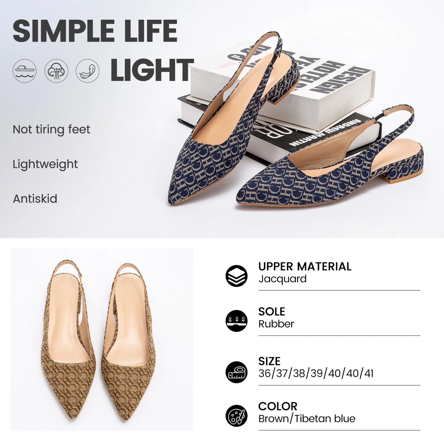 Exquisite Workmanship Simple Fashion Season New Women's Low Heel Sandals Wear Comfortable Fashion Versatile