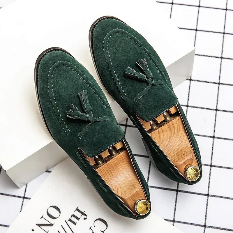 Casual Business Shoes Men Classic Social Office Loafers Men Large Size 48 Trend Casual Flat Party Loafers Male