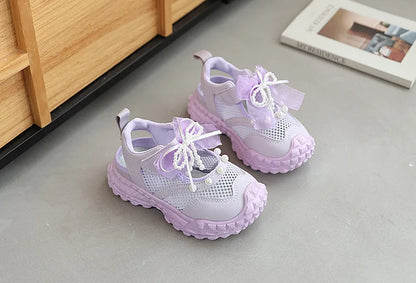 Children's Fashion Sneakers Summer Breathable Sports Sandals Versatile Casual Shoes Kids Soft Soled Beach Shoes Basketball Shoes