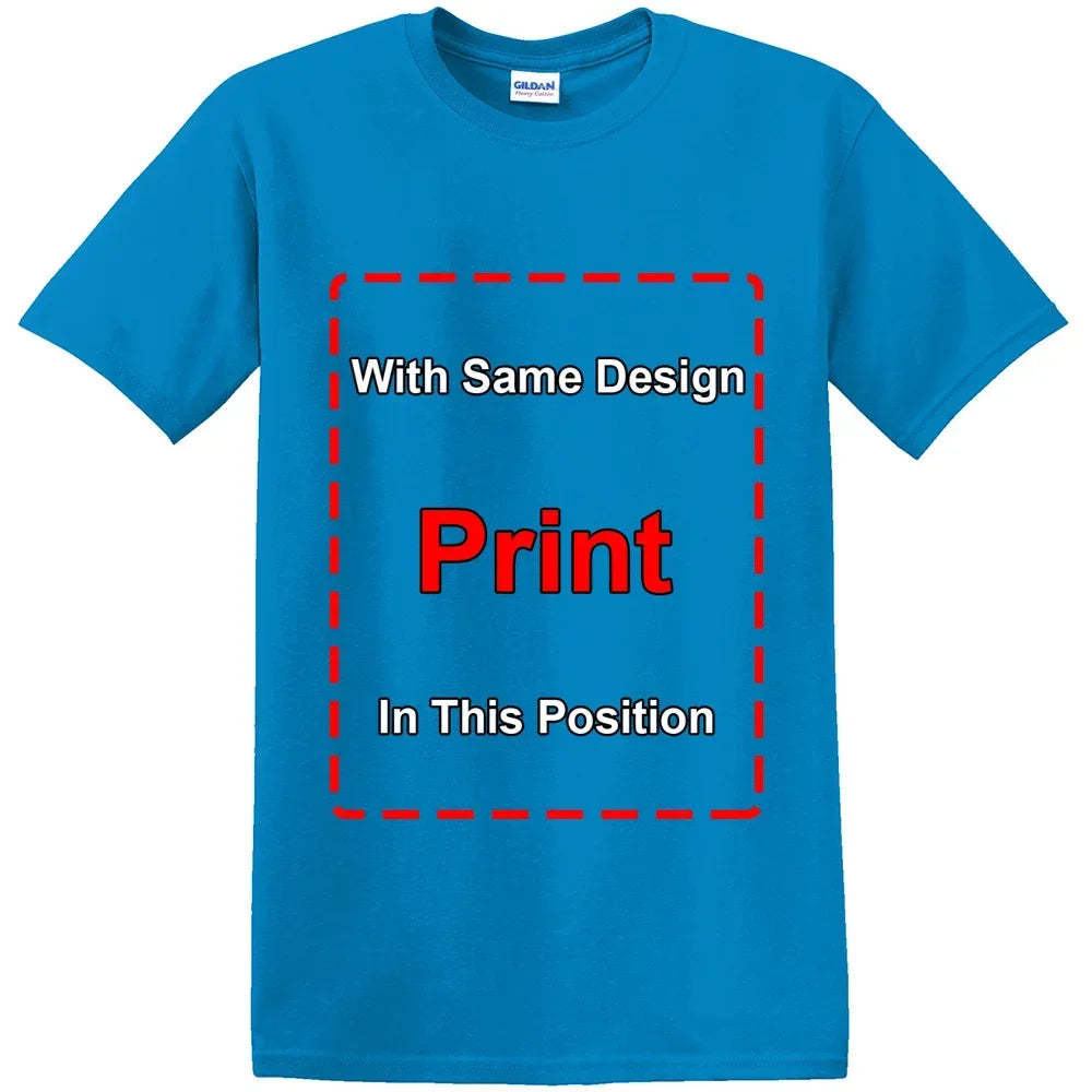 T-Shirt 100% Cotton Blake And Mortimer, Characters (Blue)