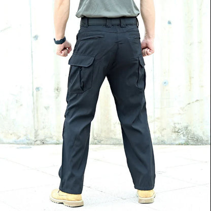 Tactical Pants For Men Casual Multi Pockets Cargo Trousers Male Quick Dry Outdoor Waterproof Work Trousers Breathable Overalls