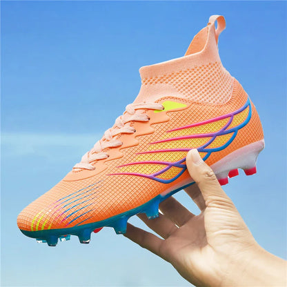 Professional Football Boots Man  Outdoor Sports Sneakers Soccer Shoes Adult's Society Football Cleat Ultralight Training Soccer