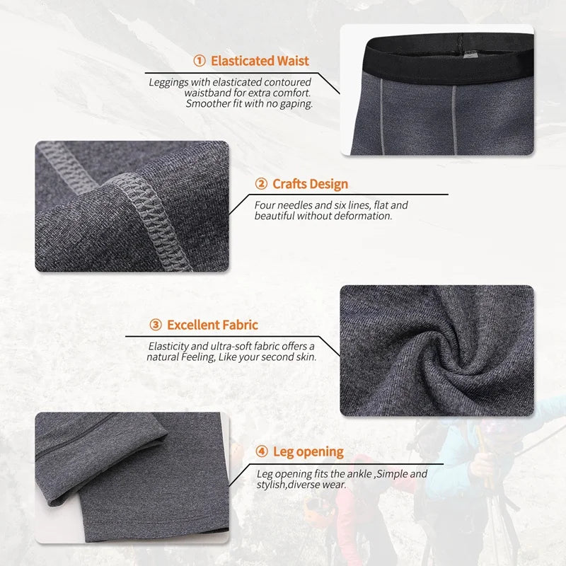 Men's Tight Training Pants PRO Sports Fitness Running Pants Quick Dry Trousers Running Basketball Sports Workout Leggings