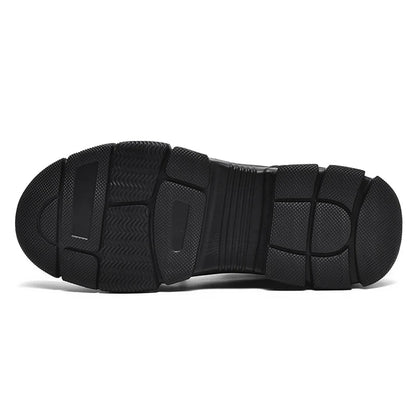 Man Safety Shoes Puncture-Proof Work Sneaker Waterproof Work Shoes Steel Toe Shoes Safety Boots Indestructible Shoes Lightweight