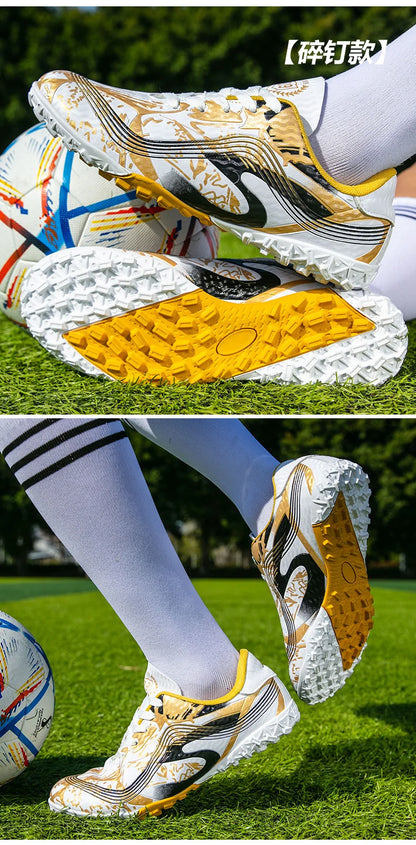 Football Boots Boys Professional  Soccer Shoes Kids Athletics Training Shoes Sports Shoe Girls Outdoor Spikes Chuteira De Campo