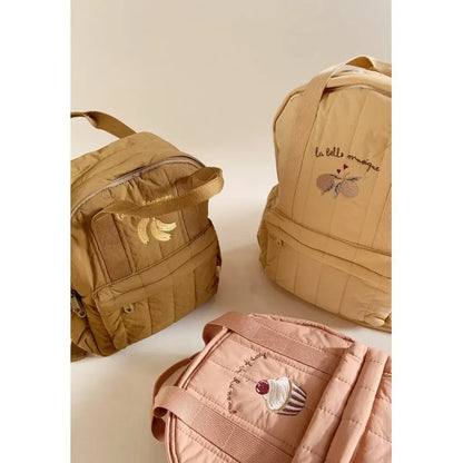 Baby Backpack Parent-child Kids Schoolbag Kindergarten Bags Brand Traveling Cherry Children's Boys Girls Mom Storage