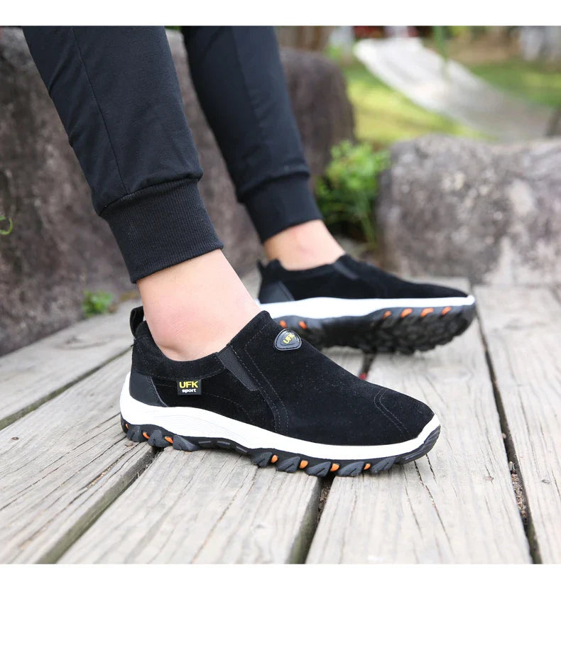 Casual Men's Sports Shoes Outdoor Walking Loafers Comfortable Shoes Fashionable and Lightweight Plus Size 38-50