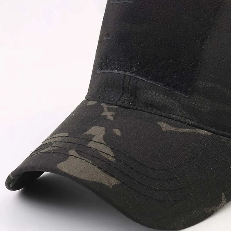 Outdoor camouflage hat Baseball hat Hunting hat Sports hat Bicycle hat Men Women Adult hat Duck tongue hat