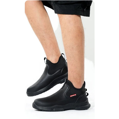 Men's Work Shoes Non Slip Oil Resistant Chef Shoes Suitable Seasons Lightweight and Comfortable with A Soft Sole That Not Tiring