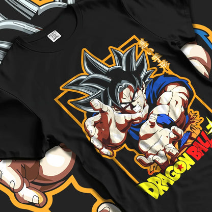 2026 Summer Dragon Ball  Oversized T-shirt 100% Cotton Vintage Y2K Graphic Print High Quality Unisex Casual Streetwear Tshirt