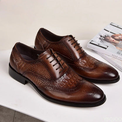 2025 Large Size Fashionable Men's Office Formal Shoes Low Cut Daily Comfortable Pointed Multifunctional Men's Wedding Shoes