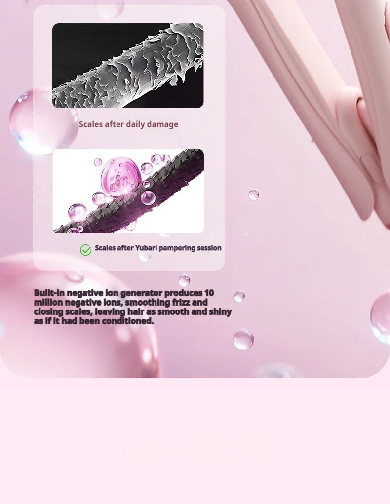 Hair Curling Iron Wand Ceramic Ionic Styling Tool for Wavy Hair Care Salon Quality 32mm Curling Iron Large Wave