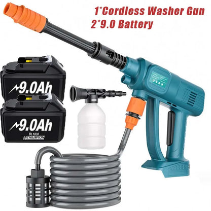 Cordless High Pressure Car Washer Gun For Makita 18V BL1830 Battery Electric Water Spray Gun Home Garden Cleaning Power Tool