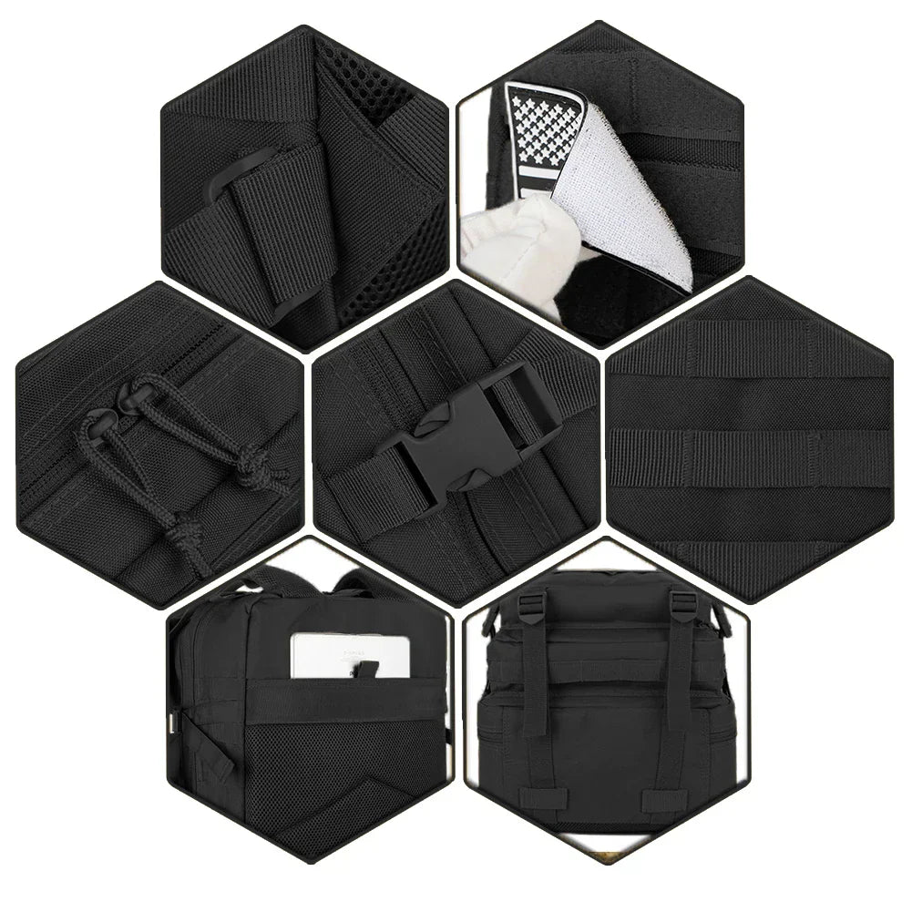 30/50L Tactical Backpacks Man Traveling Bags Survival Outdoor 3P Assault Pack EDC Molle Pack hiking Trekking Hunting Bag