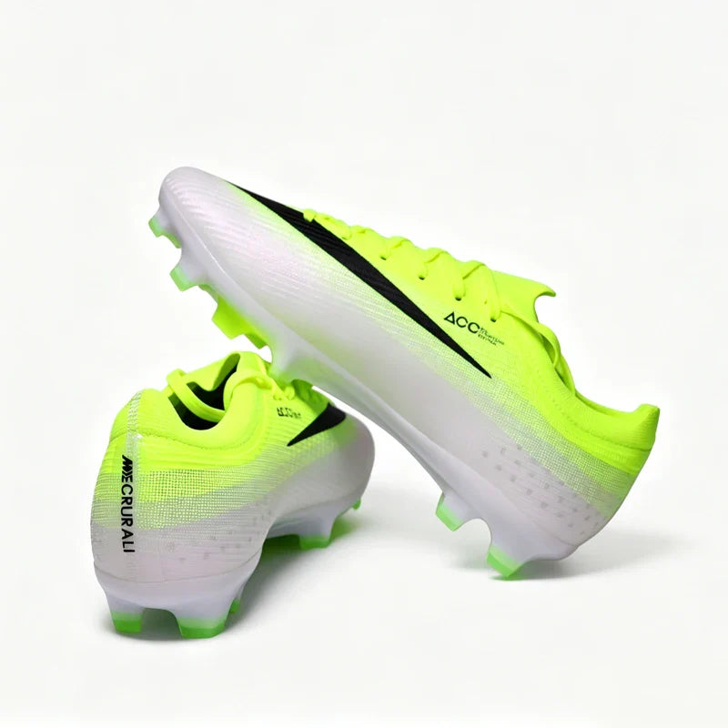New Mens Football Boots Youth FG/TF Training Studded Fast Soccer Cleats Boys Non Slip Football Shoes Chuteira Campo 35-45