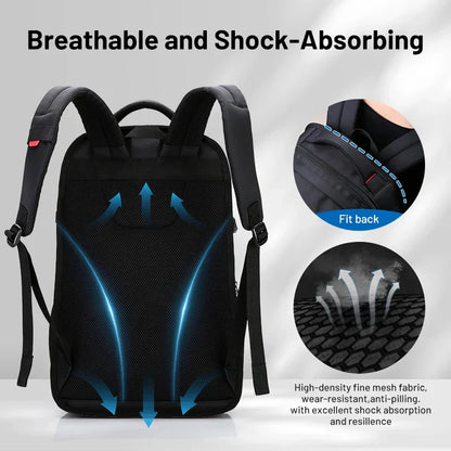 Travel Multifunction Backpack Fashion Zipper Open Bag Men's Backpack Laptop High Quality Male Women Business Classic Bags