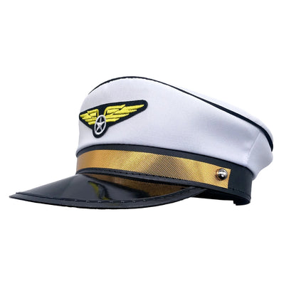 Men Women Baseball Caps Adult Adjustable Captain Costume Admiral Hat Y2K Cosplay Sailor Pilot Hat For Costume Party Performance