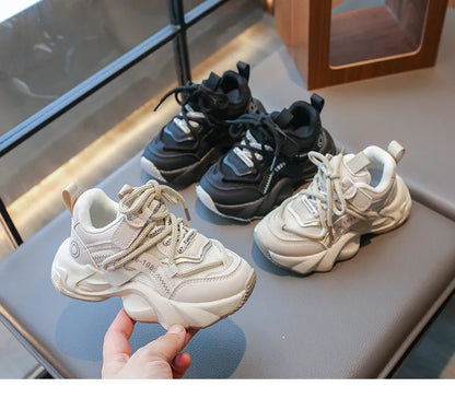 Children's Autumn Versatile Sports Shoes Fashion Causal School Kids Running Sneakers Breathable Non-slip Boy Girl Leisure Shoes