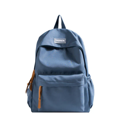 Kawaii Large-capacity All-match Backpack Korean Version Simple Storage Bag Back to School Office Supplies Cute Stationery