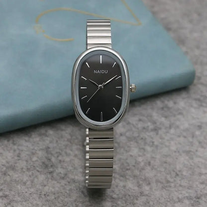 New Brand Steel Band Square Quartz Watch Retro Minimalist Temperament Small Dial Watch Female Student Wristwatch Dropshipping