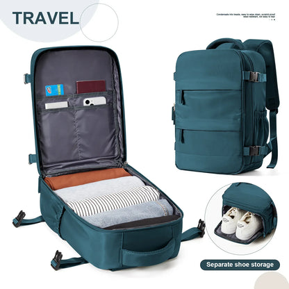 Backpack 40x30x20 Cabin Bag Travel Backpack for Men Women Hand Luggage Leisure Laptop Backpack mochila para viaje cabina