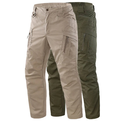 Summer Military Tactical Cargo Pants Casual Trousers Men Wear-resisting Multi-Pockets 1/2Pcs Outdoor Hiking Work Trousers Men