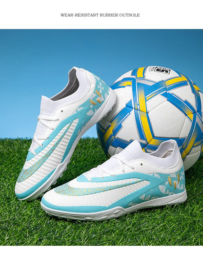 New Kid Match Boys Professional Non-Slip Comfortable Football Boots Sneakers Match Soccer Shoes Outdoor Sports Shoes Unisex