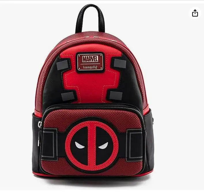 Avengers Deadpool Captains America Backpack Anime Cartoon Backpacks Outdoor Leisure Travel High Capacity Backpack Gifts